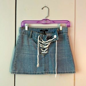 Forever 21 Denim Mini Skirt